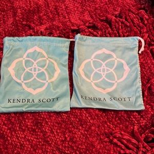 Kendra Scott dust jewelry bags